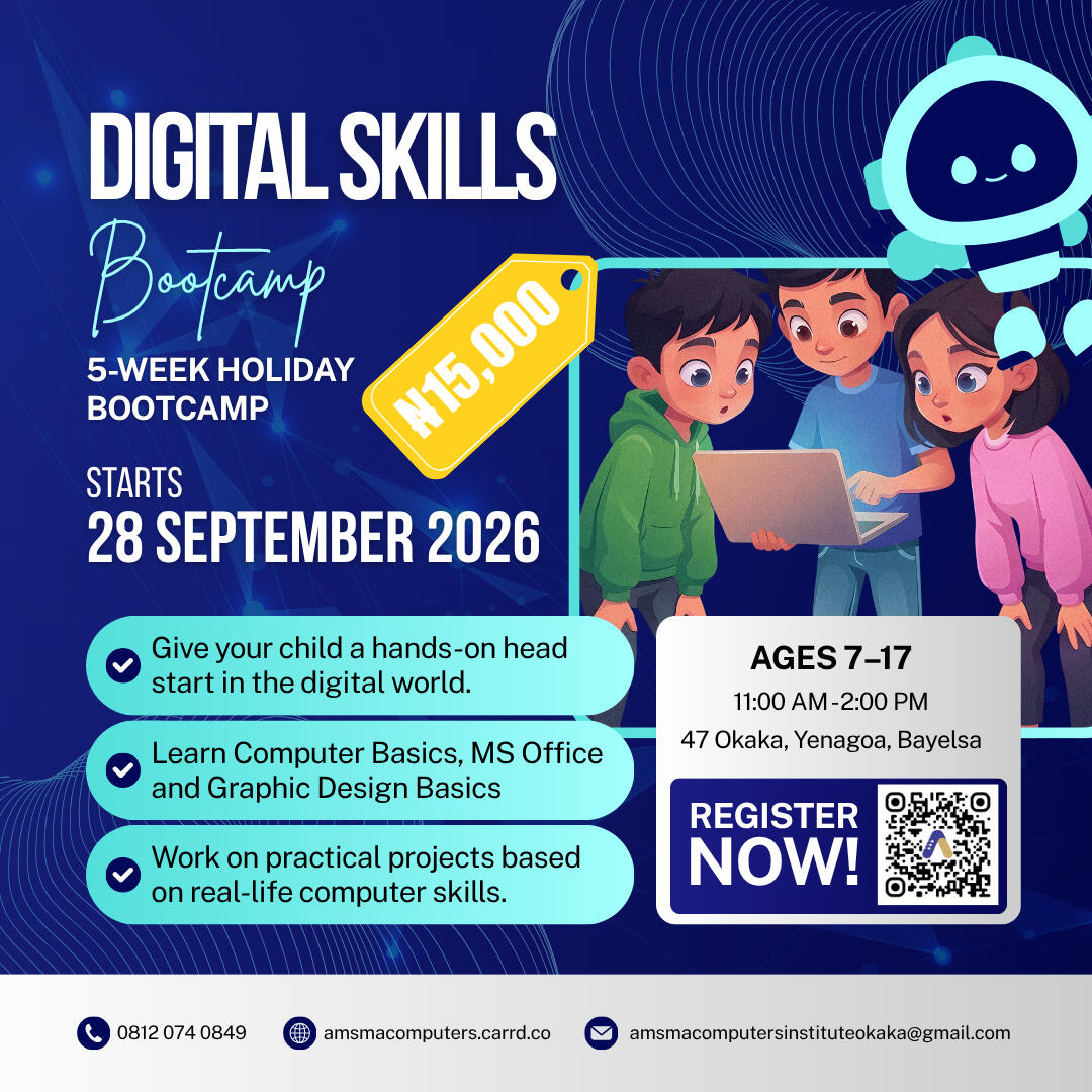 Digital Skills Bootcamp Flyer